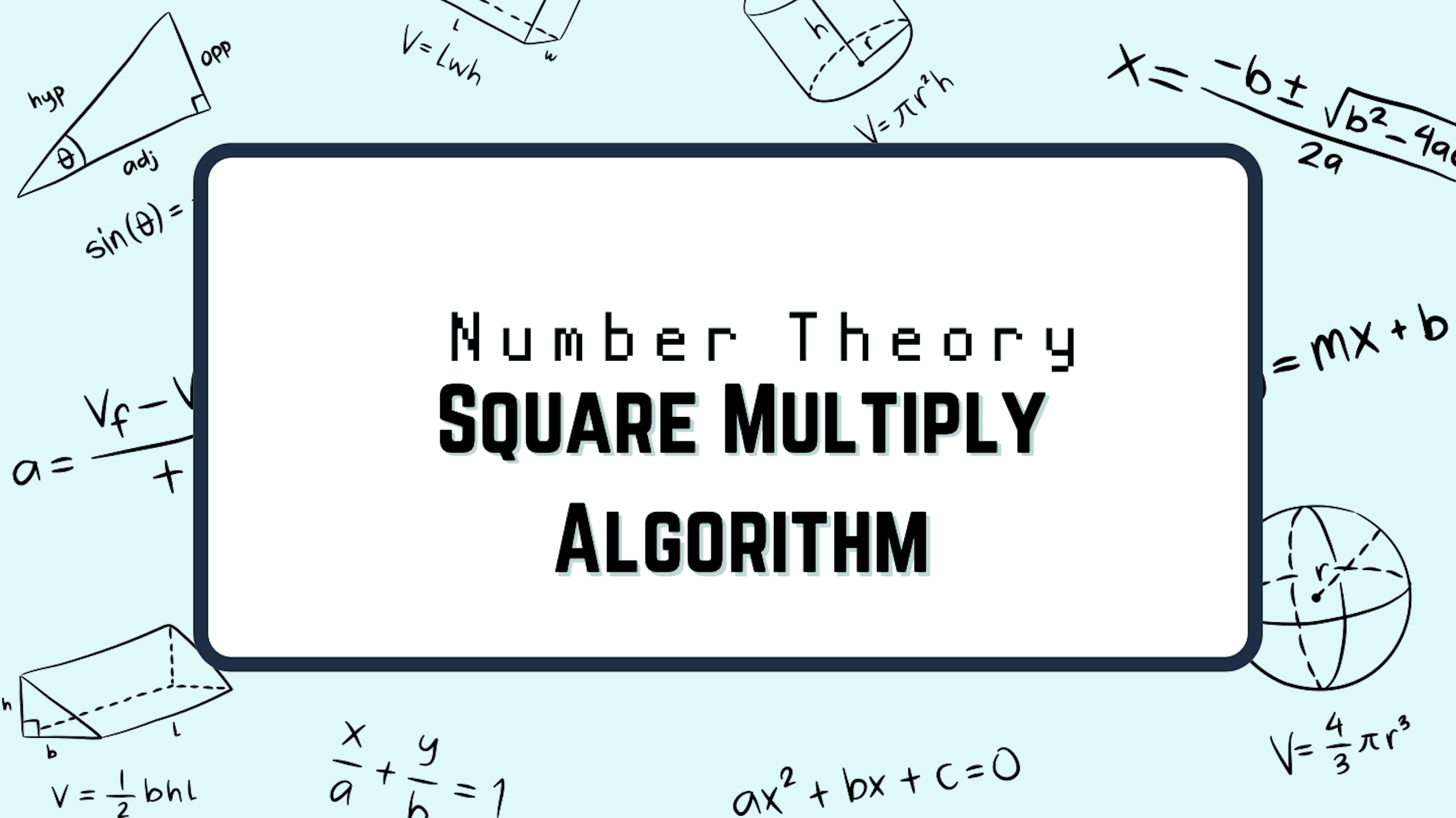 Square Multiply 演算法